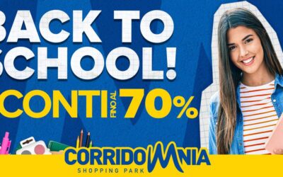 Back to School al CorridoMnia Shopping Park!